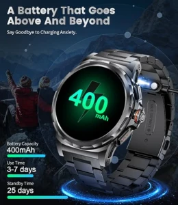 Military Smart Watch for Men — Smart Watch, SUNKTA