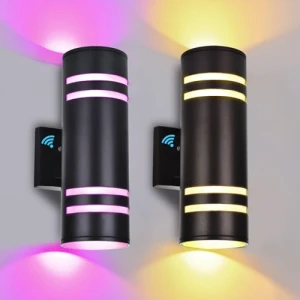 Smart RGB Outdoor Wall Lights, iYogaled