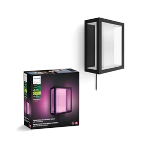 Impress Outdoor Wall Light Wide, Philips Hue