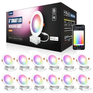 Smart LED Recessed Lighting — Smart Light Bulb, Amico