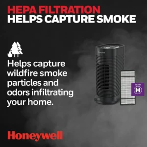 AllergenPlus HEPA Tower Air Purifier — Air Purifier, Honeywell