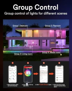 Smart WiFi Recessed Lights — Smart Light Bulb, Lumary