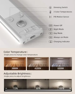 134 LED Under Cabinet Lights, EZVALO