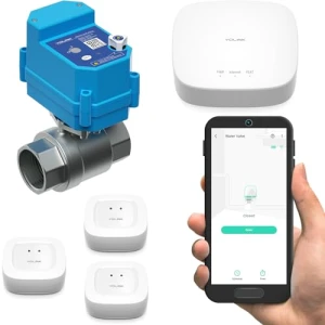 LoRa Smart Water Leak Protection System — Water Shut Off Valve, YoLink