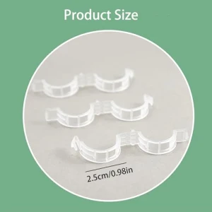 Reusable Plastic Plant Clips for Climbing Plants, FKMEE