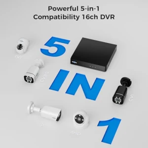 12CH 3K Wired Security Camera System — Security Camera, Hiseeu