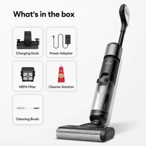 Cordless Vacuum and Mop with Self-Cleaning — Robot Vacuum, Ultenic