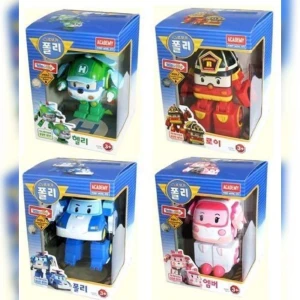 Robot Transformer Toy Set, ROBOCAR POLI