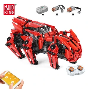 Technical Building Blocks, Remote Control Robot, Motorized Tank Model, MOULD KING
