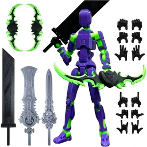 3D-Printed Titan Robot Mobile Doll Set, Winnerer Saturn