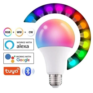 Smart LED Bulb RGB + WW + CW — Smart Light Bulb, Dongfang HOME A