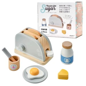 Mini Kitchen Play House Toaster Set, Zen Picks