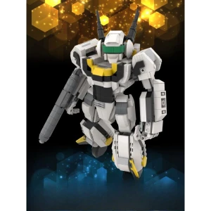 MOC Building Block Small Part Mecha Model Robot Assembly Building Toy, Binchi Fitness