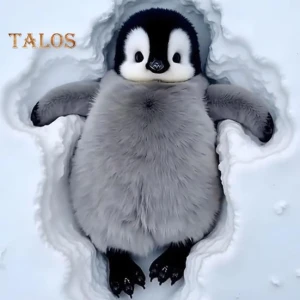 Realistic Plush Robot Penguin — Robot Pet, Vogue Wardrobe