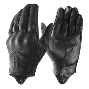 Leather Motorcycle Gloves with Touchscreen, nicoJAPAN