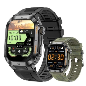 Smart Watch with Health Monitoring — Blood Pressure Monitor, StrideBox