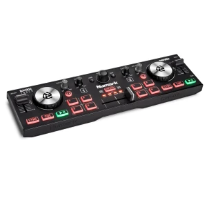 USB 2 Deck Touch Sensor Wheel DJ Controller, Numark