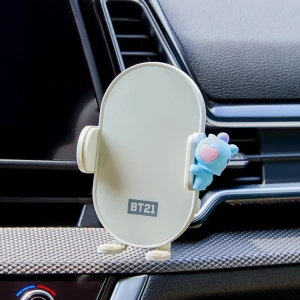 BT21 MANG Minini Car Smartphone Fast Charging Stand, LINE FRIENDS