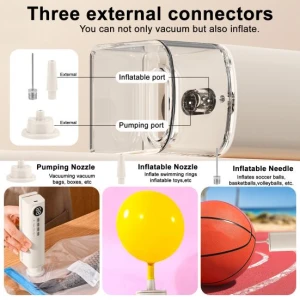 Mini Vacuum Sealer with Digital Display, House & Kitchen