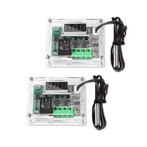 Digital Thermostat with LED Display, Meiteai-All