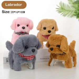 Realistic Plush Smart Dog Toy — Robot Pet, Seemed Relieved