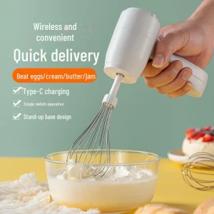 Wireless Handheld Multifunctional Electric Whisk, AI Supermarket