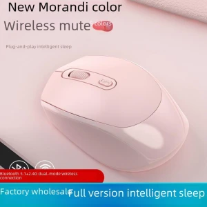 Wireless Dual-Mode Silent Office Mouse, Computer boost