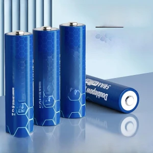 Rechargeable 1.5V Lithium-Ion Battery, Doublepow Battery
