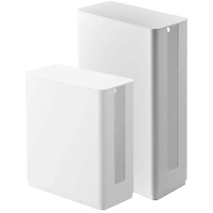 Stackable Router Storage Case with Thin Lid, Hidden Nest