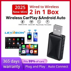 Wireless Carplay Android Auto Adapter — Car Infotainment System, JOHO - CarGear