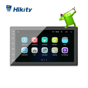 2 Din Car Radio with Capacitive Touch Screen — Car Infotainment System, Hikity