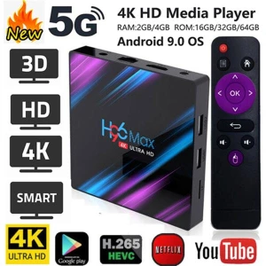 4K Android 9.0 HD TV Box — Smart TV, Lucky Pig