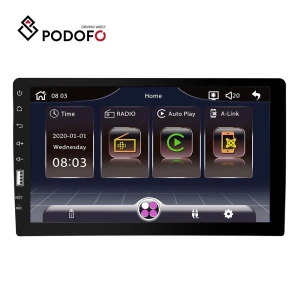 9-inch Touch Screen Car Radio Receiver — Car Infotainment System, Podofo