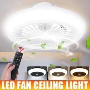 Modern LED Ceiling Fan with Remote Control, The Romantics