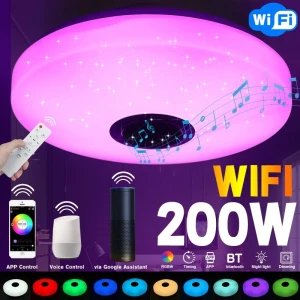 Modern RGB LED Ceiling Light, Pro DIY Tool