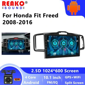 10.1 Inch HD Touchscreen Car Stereo — Car Infotainment System, Reakosound