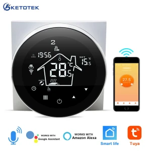 Smart Wi-Fi Thermostat with Touch Screen — Smart Thermostat, Ketotek