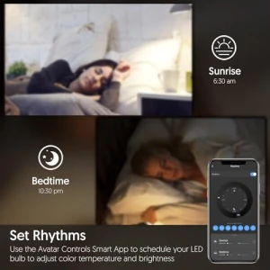 Smart Candelabra Light Bulbs — Smart Light Bulb, Avatar Controls