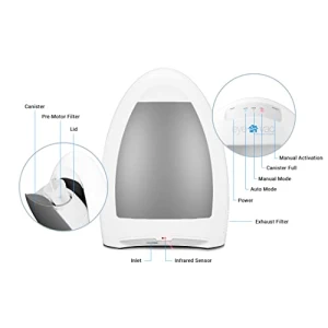 Touchless Vacuum Automatic Dustpan — Robot Vacuum, EYE-VAC