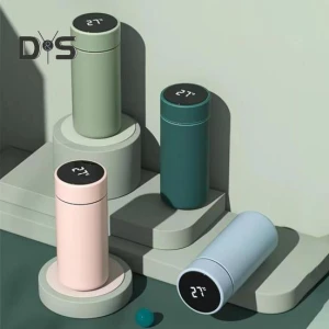 Vacuum Mug with Touch LCD Screen — Smart Water Bottle, FINE DAY