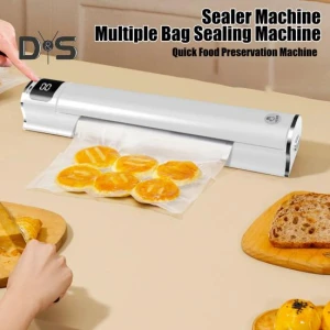 Vacuum Sealer with LCD Display, Enjoy Smart Home