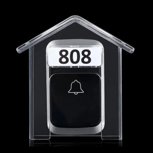 Waterproof Cover for Wireless Doorbell, Seclusion Snow