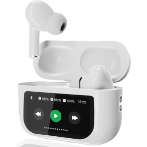 Bluetooth Headphones with Touch Screen — Wireless Earbuds, Junmaocun