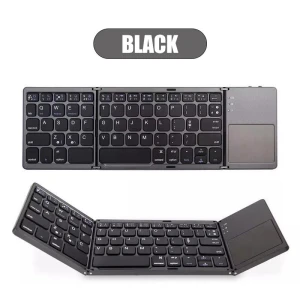 Mini Foldable Keyboard with Touch Panel — Bluetooth Keyboard, OFFICE-MALL