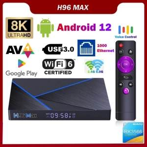 Android 12 Smart TV Box 8K — Smart TV, Top