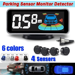 LED Display Parking Sensor — Backup Camera, Cars Auto Home
