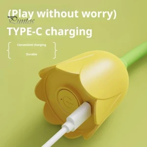 Interactive Cat Ball in Flower Shape — Automatic Cat Toy, Pet park