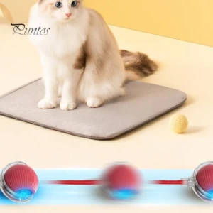 Interactive Cat Toy with Rolling Ball — Automatic Cat Toy, Pet park