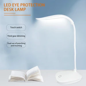 Rotating LED Desk Lamp with Touch Button, Serene Homes