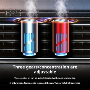 Car Air Diffuser and Freshener Set — Essential Oil Diffuser, Superway